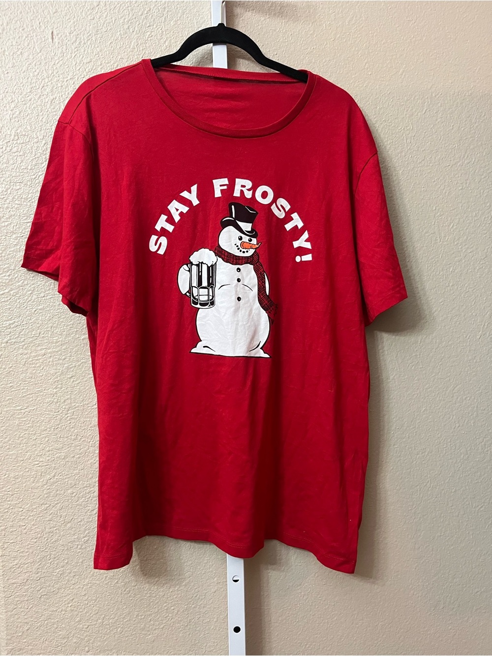 Stay Frosty Red Graphic Tee